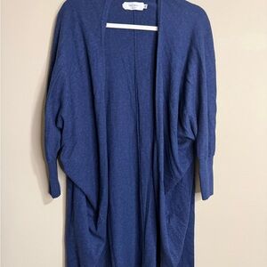 MerSea gorgeous blue open front cardigan wrap